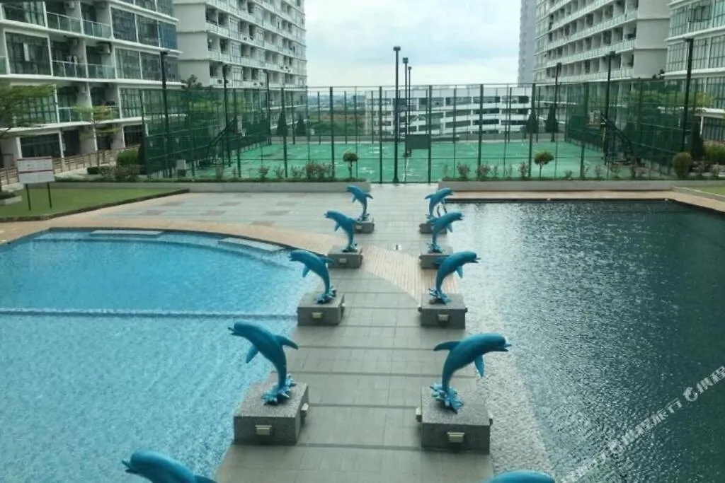ג'והור בהרו Lovely Studio City View Balcony Palazio Mount Austin By Gdragon Homestay ג'והור בהרו